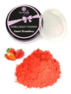 Poudre Corporelle Parfumée et Comestible