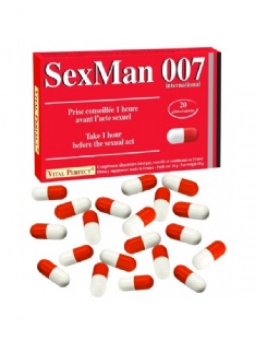 Gélules Aphrodisiaque Sex Man 007 20x