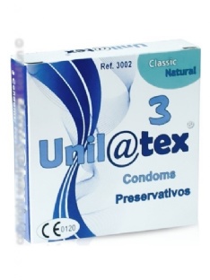 Préservatifs Naturels Unilatex x3
