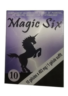 Complement alimentaire pour homme Magic Six x 10